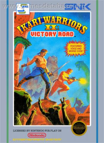 Cover Ikari Warriors II - Victory Road for NES